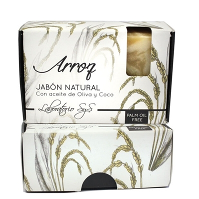Jabón natural premium Arroz 100 gr